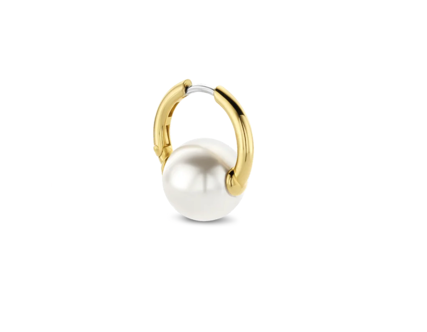 Ti Sento Milano Earcandy White Pearl Earring | Ti Sento Milano | Luby
