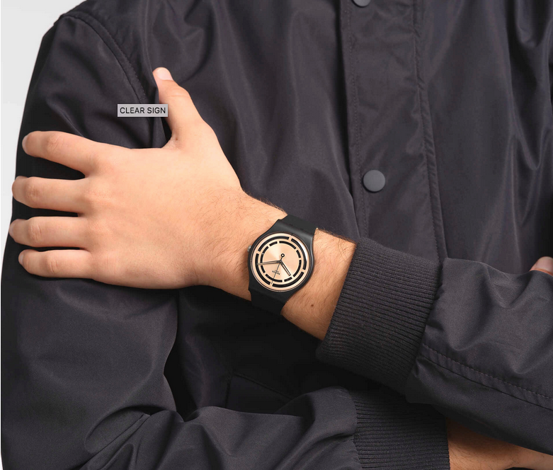 Clear Sign | Swatch | Luby