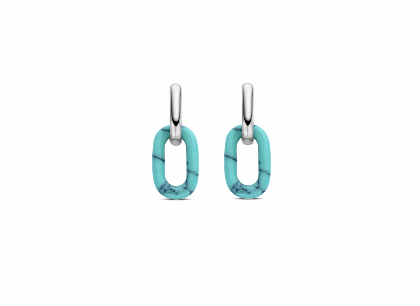 Ti Sento Milano Turquoise Oval Link | Ti Sento Milano | Luby
