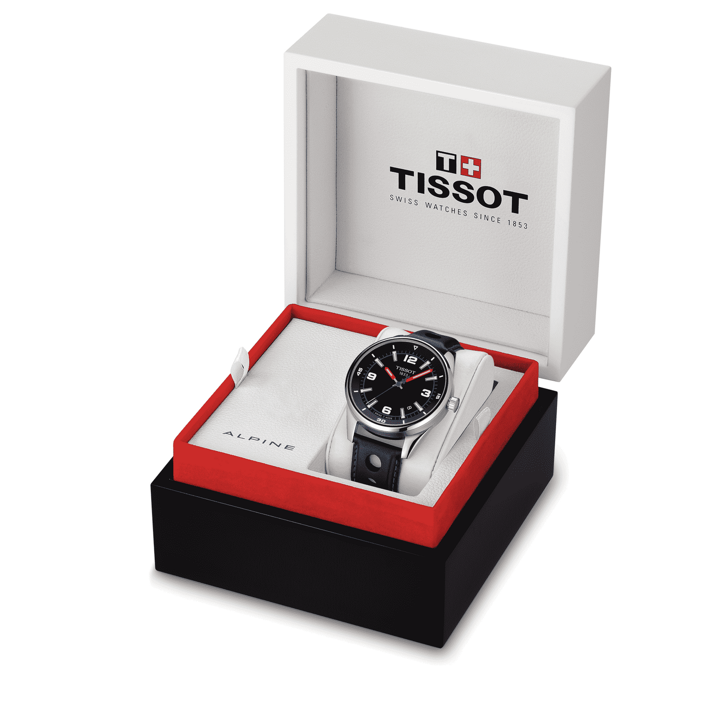Alpine On Board Chronograph (Silver/Black) | Tissot | Luby