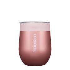 Color Block Pink Lady Stemless 12oz | Corkcicle | Luby