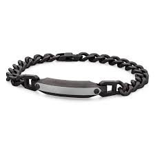 Medieval Chain Bracelet (Black/Silver) | Brosway Italia | Luby