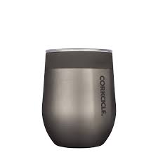 Color Block Shadow Grey Stemless 12oz | Corkcicle | Luby