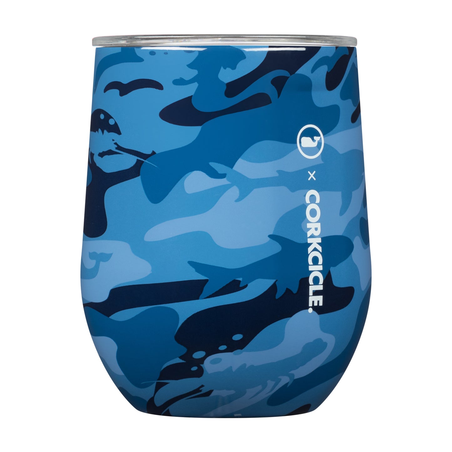 BLUE CAMO STEMLESS | CORKCICLE | Luby