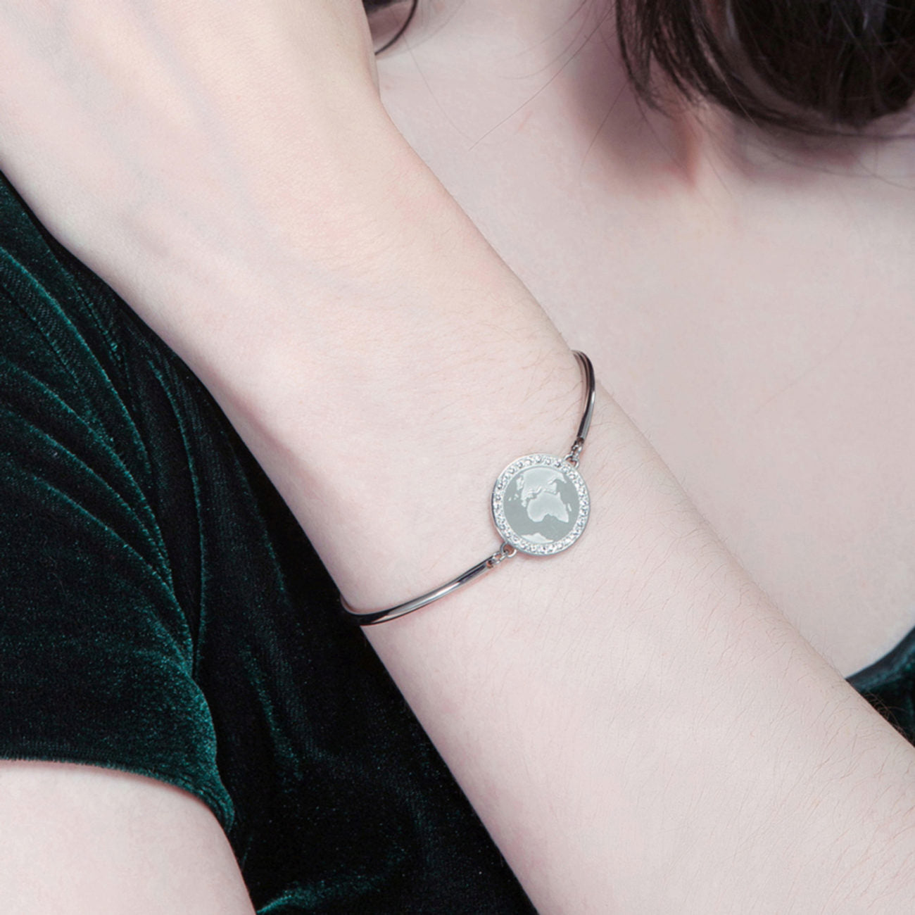 Chakra World Pendant Bracelet (Silver) | Brosway Italia | Luby