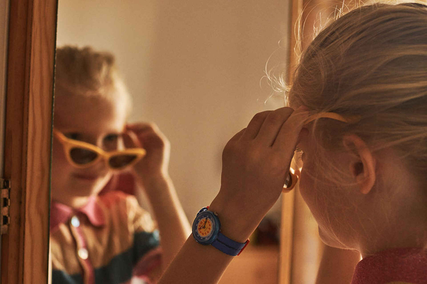 RETRO BLUE | Flik Flak by Swatch | Luby