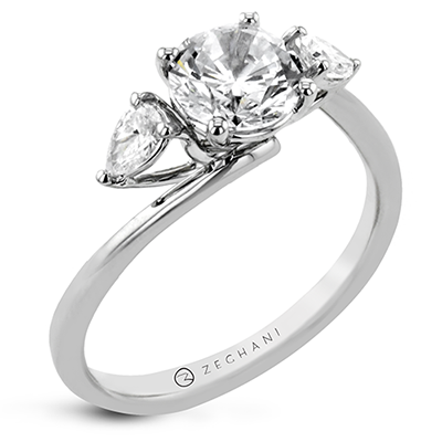 Zeghani 14K Diamond Engagement Ring | Zeghani | Luby 