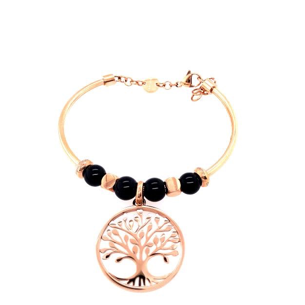 Très Jolie Tree of Life Bracelet (Rose-Gold) | Brosway Italia | Luby