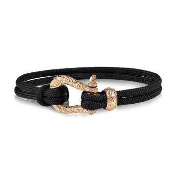 Cord Bracelet with U-Lock | ARZ Steel | Luby