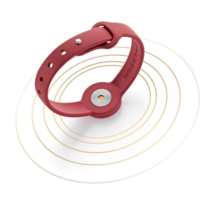 Red Sport Rubber Bracelet | Philip Stein | Luby