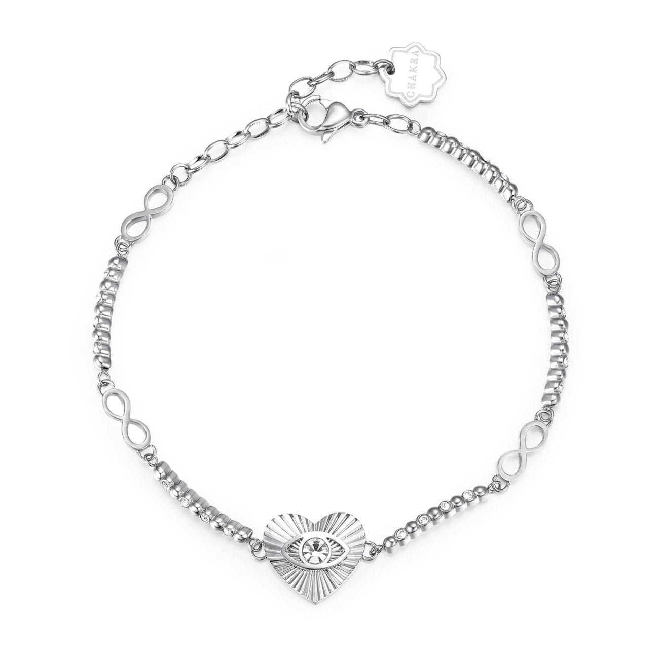 Chakra Heart Bracelet (Silver) | Brosway Italia | Luby