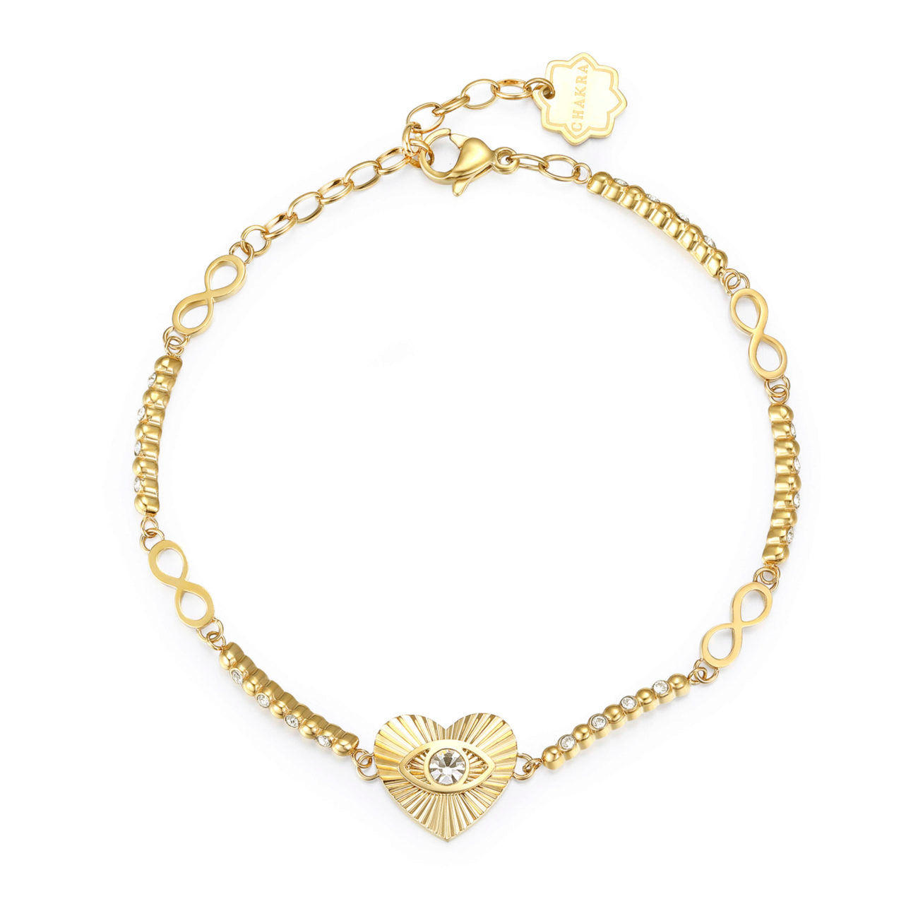 Chakra Heart Bracelet (Gold) | Brosway Italia | Luby