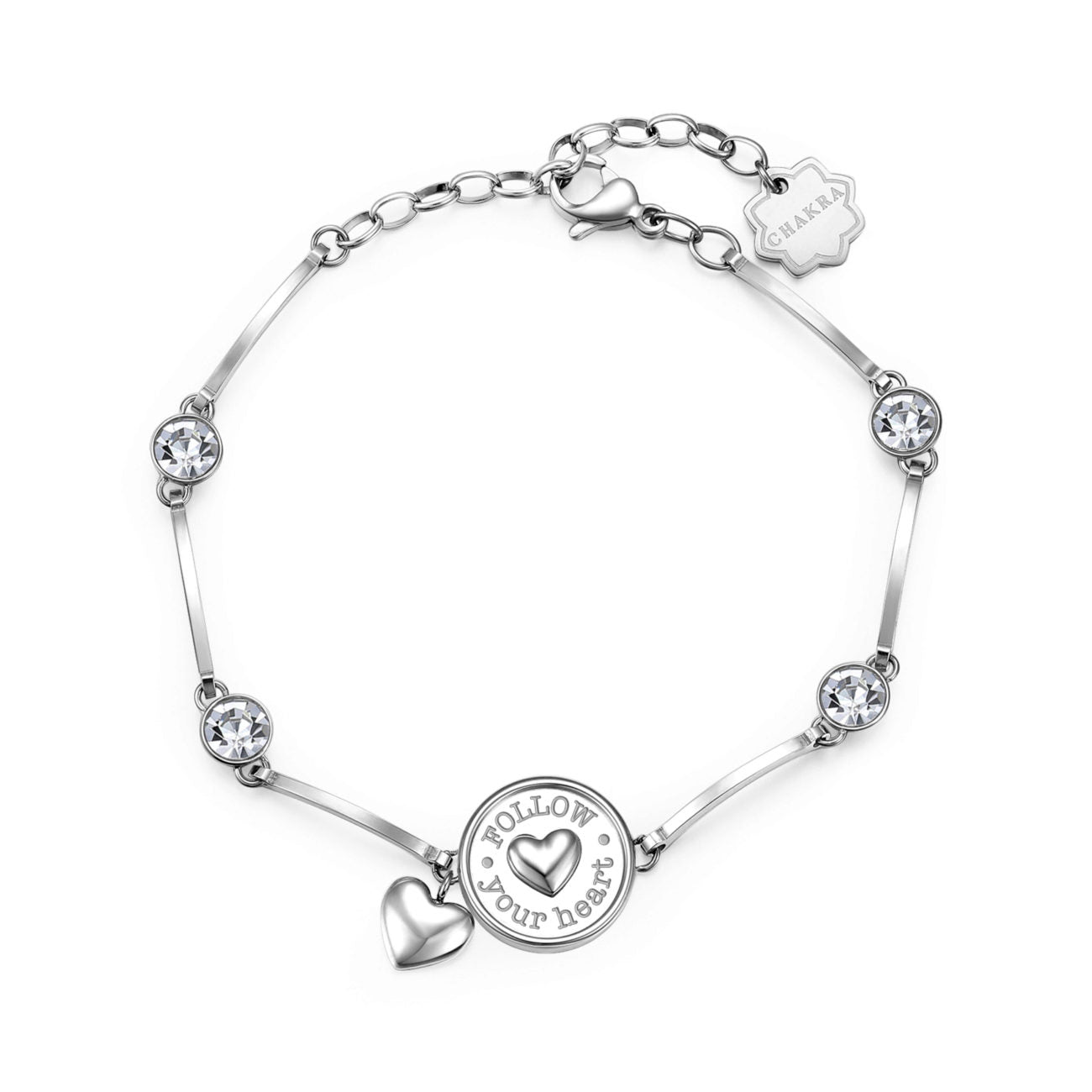 Chakra "Follow your Heart" Bracelet (Silver) | Brosway Italia | Luby
