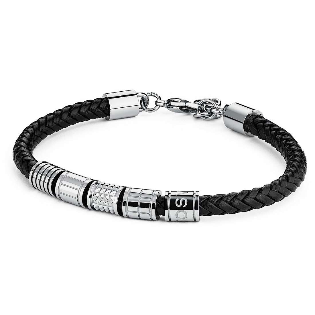 Bullet Braided Leather Bracelet – Luby Mayaguez Mall