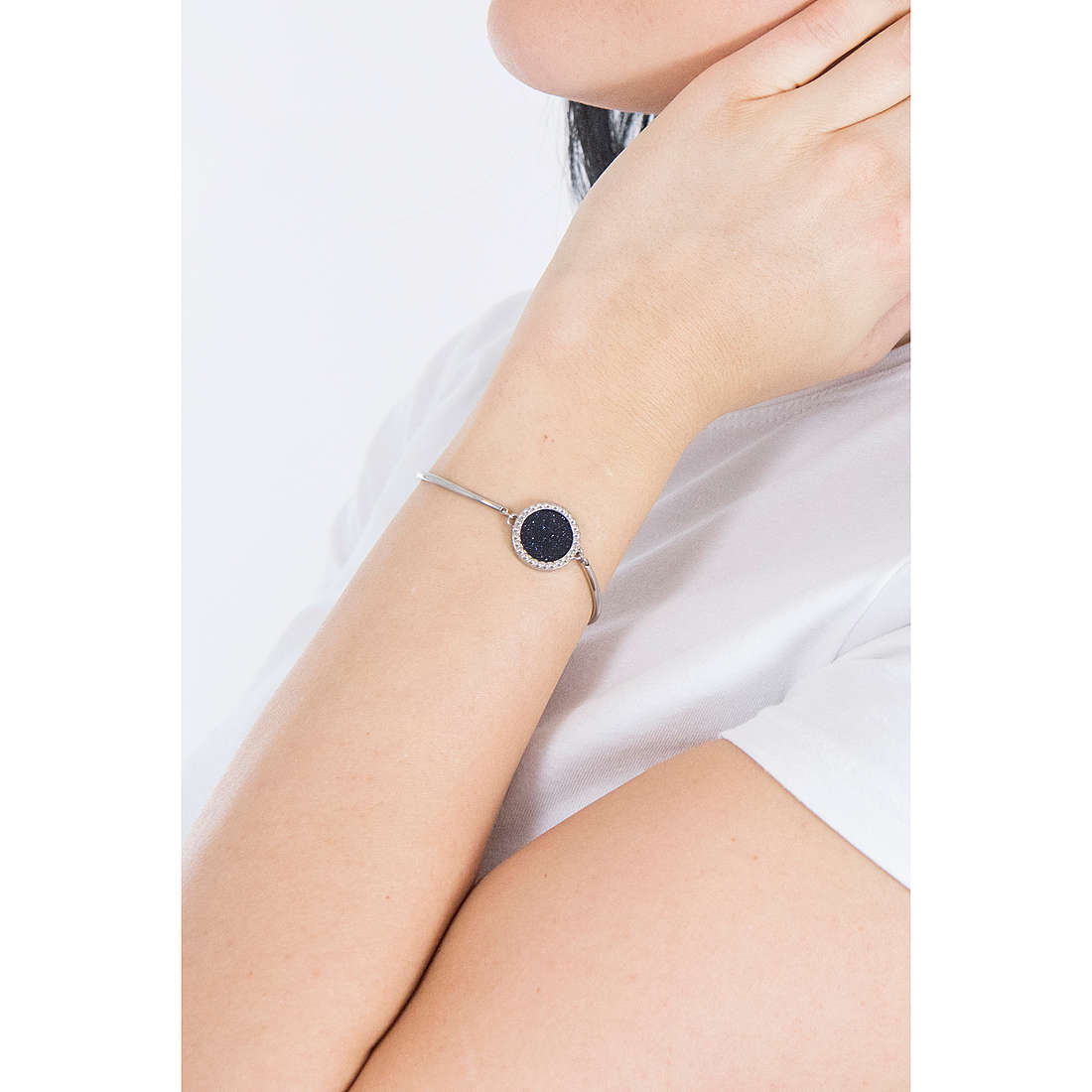 Blue Gold Stone Chakra Bracelet | Brosway Italia | Luby