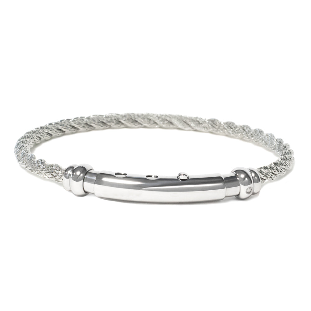 Stainless-Steel Rope Bracelet | BORSARI | Luby