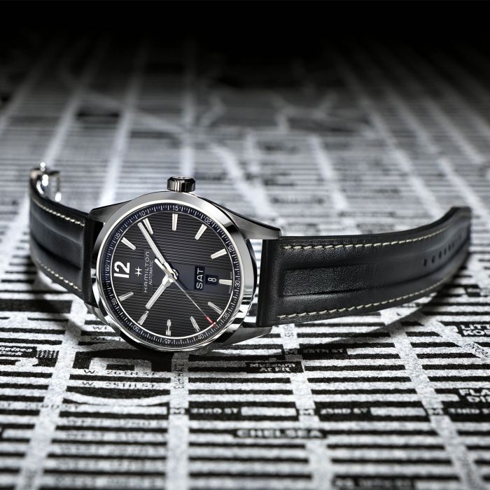 Broadway Automatic Day Date (Black/Silver) | Hamilton | Luby