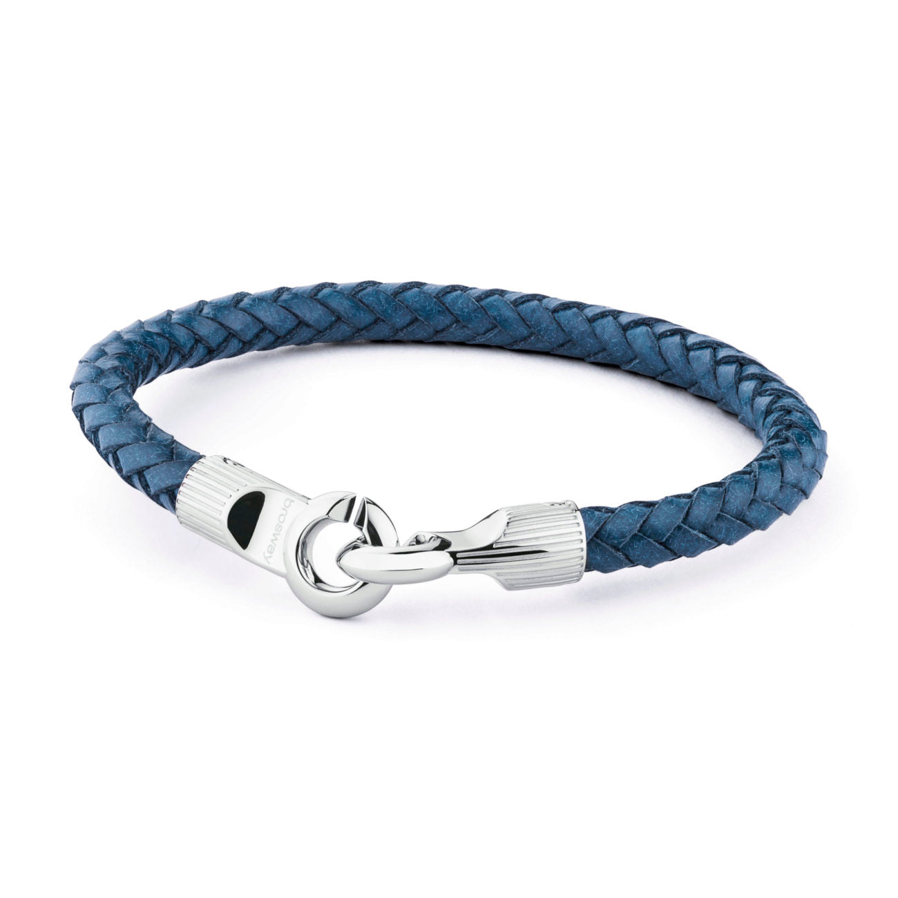 Outback Blue Rubber Bracelet (Silver/Blue) | Brosway Italia | Luby