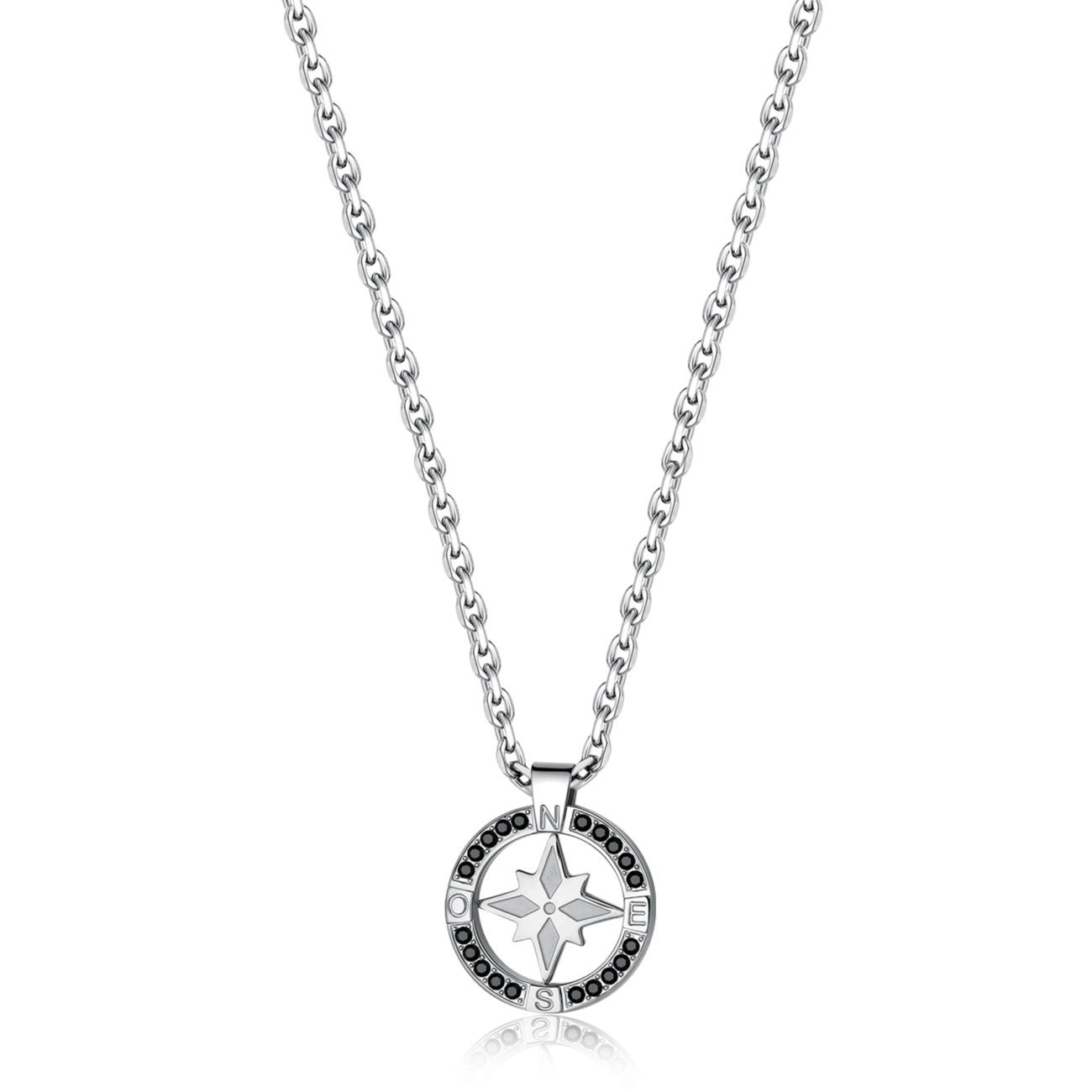 Voyage Wind Rose Pendant Necklace | Brosway Italia | Luby