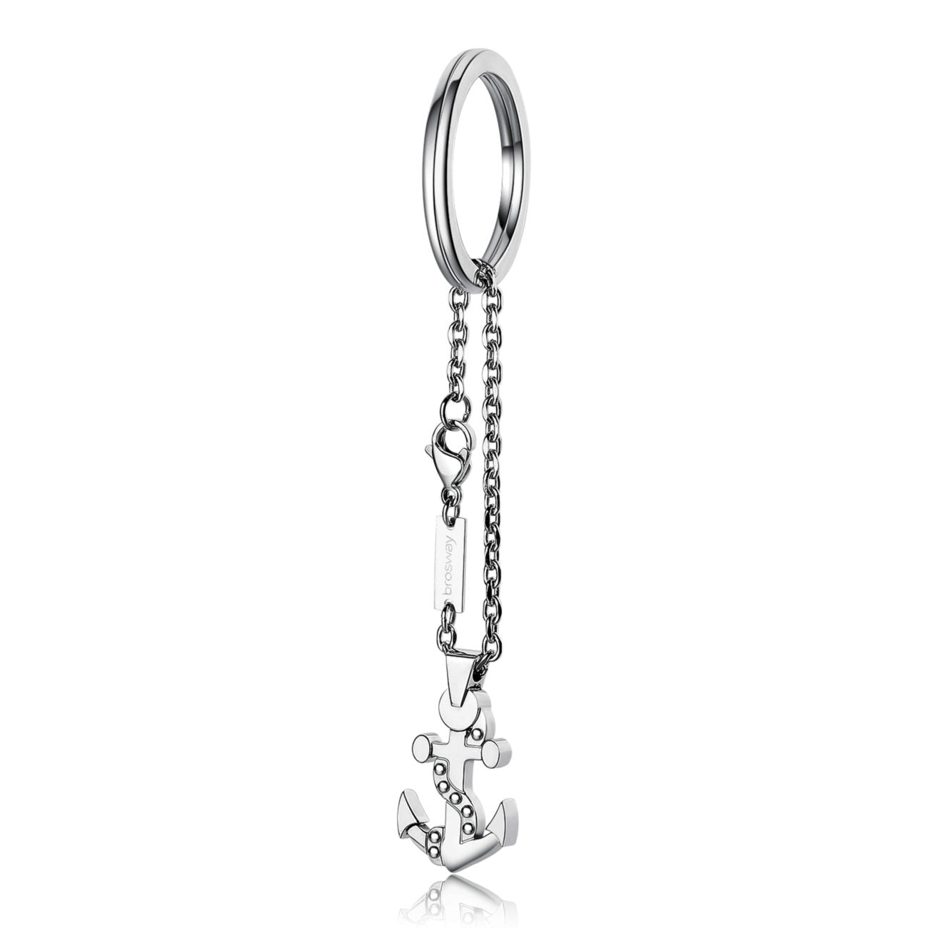 Voyage Anchor Pendant Keychain (Silver) | Brosway Italia | Luby