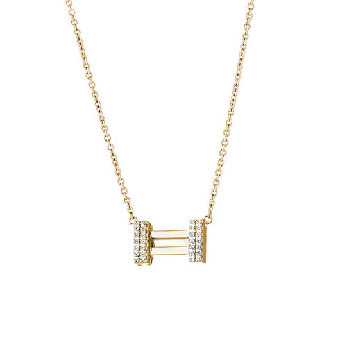Single Element Necklace | Letters Collection | Marcello Pane | Luby