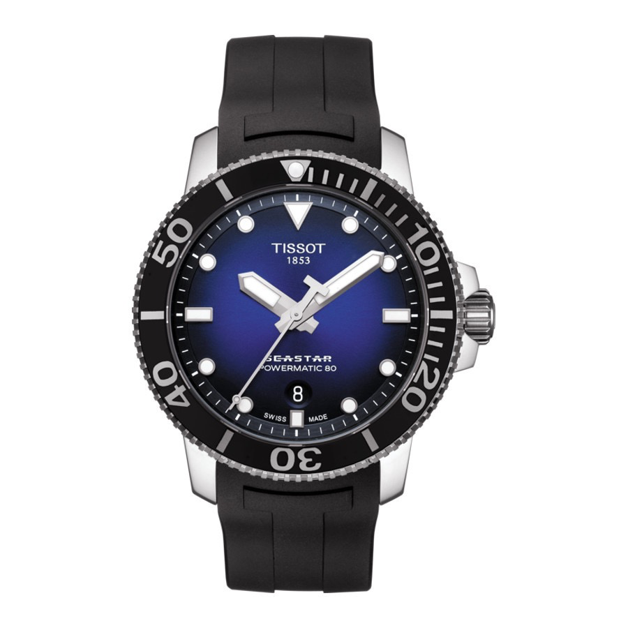 Seastar 1000 Powermatic 80 (Silver/Black/Blue) | Tissot | Luby