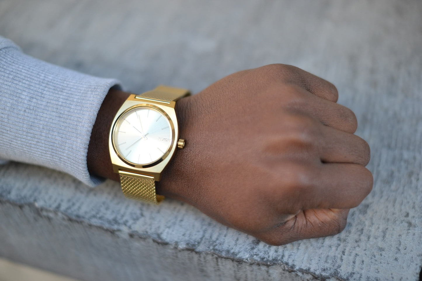 Time Teller Milanese ,All Gold | Nixon | Luby