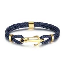 Marine Blue Nylon Bracelet (Gold) | Brosway Italia | Luby