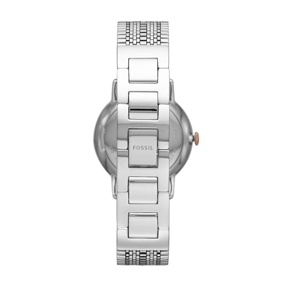 Neely Three-Hand Stainless Steel Watch | Fossil | Luby