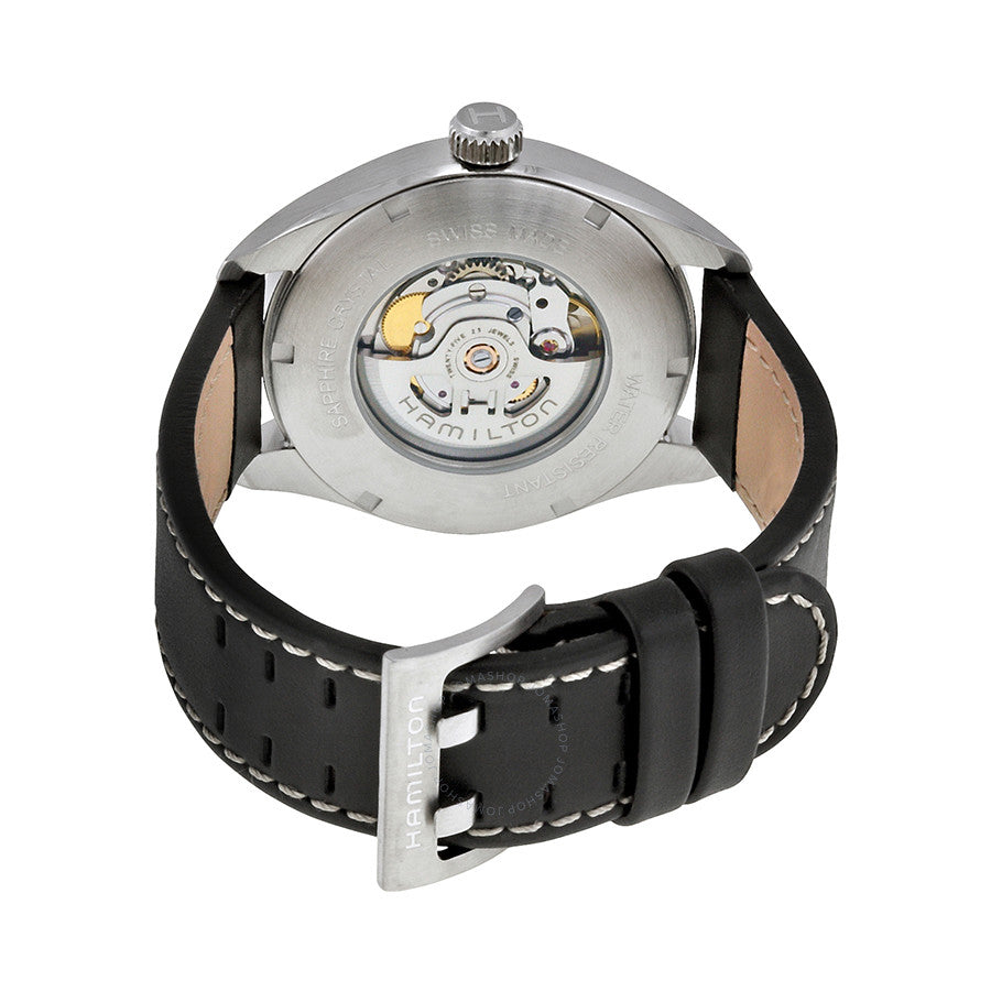 Khaki Automatic Field Day Date (Grey) | Hamilton | Luby