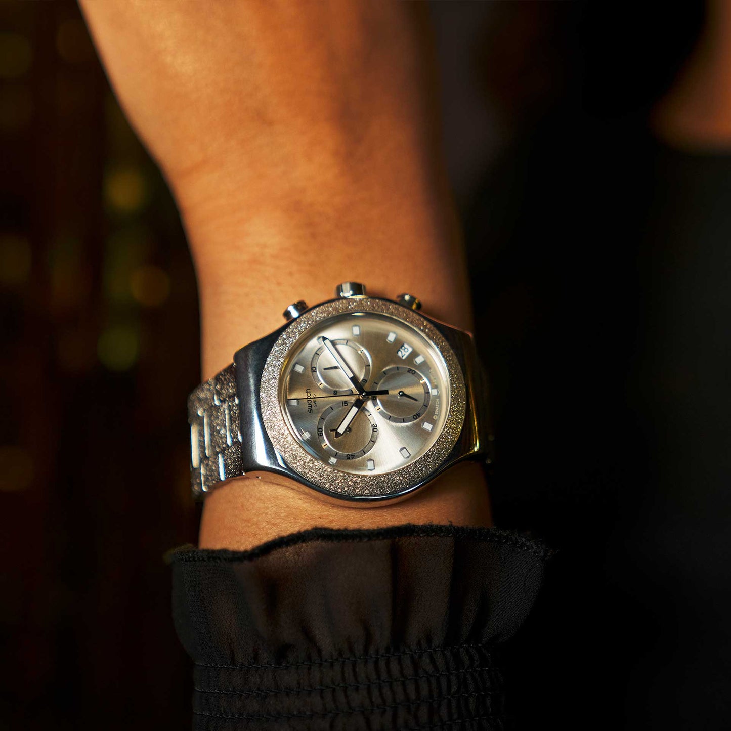 Silver Explosion | Swatch | Luby