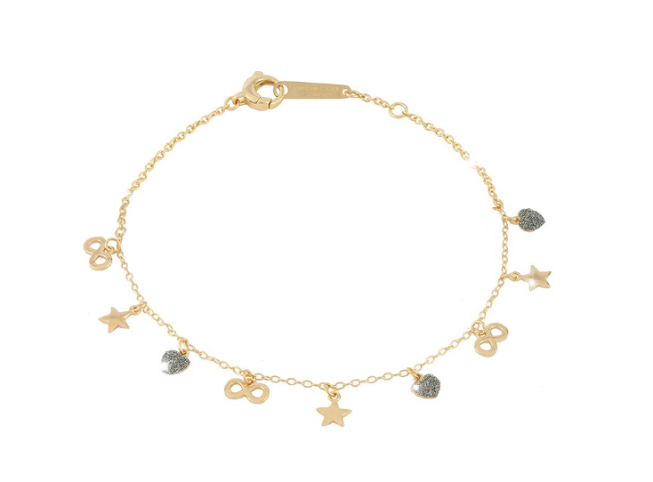 Infinity, Stars & Hearts Diamond Dust Bracelet | Rebecca | Luby