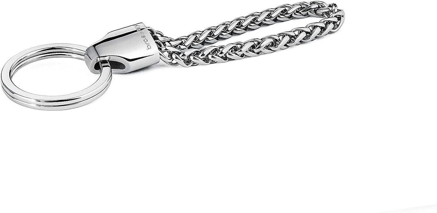 Bullet Stainless-Steel Keychain (Silver) | Brosway Italia | Luby