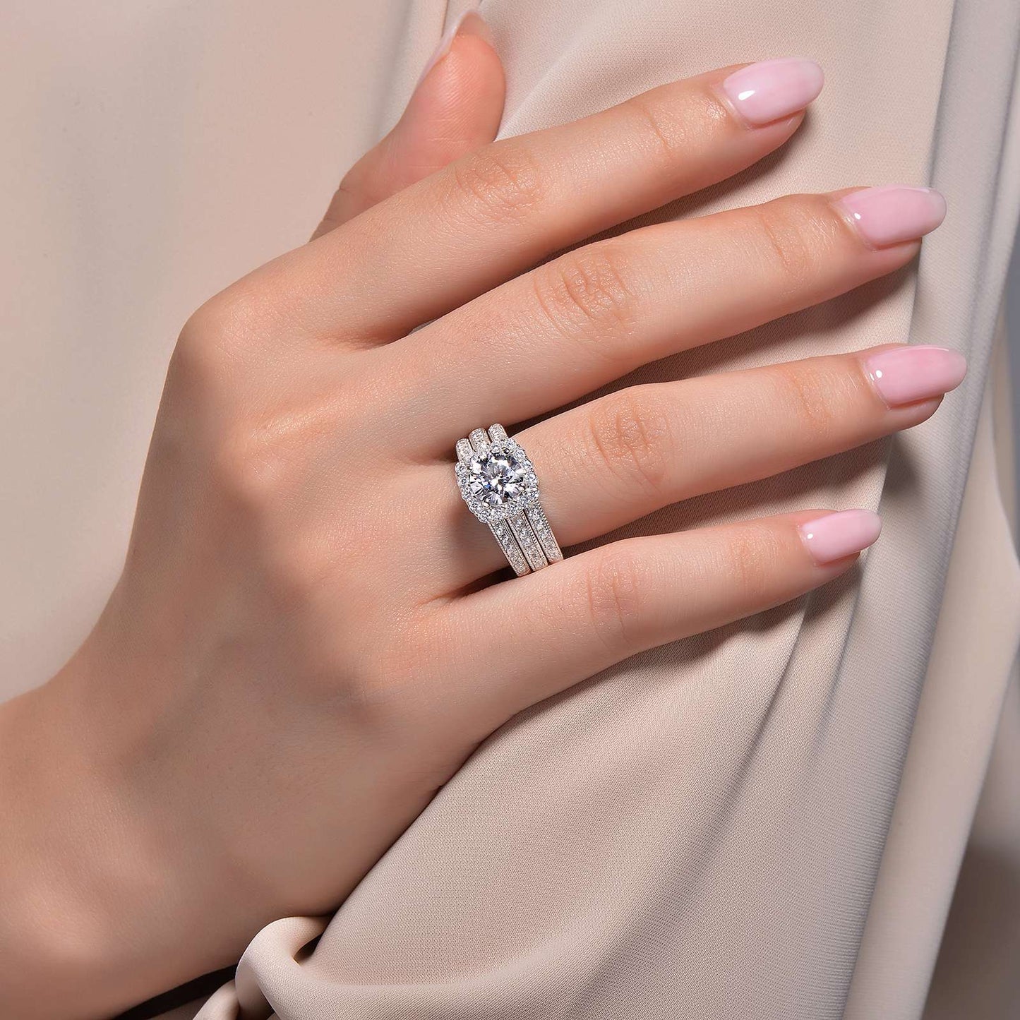 Infinite Love Wedding Set | LAFONN | Luby