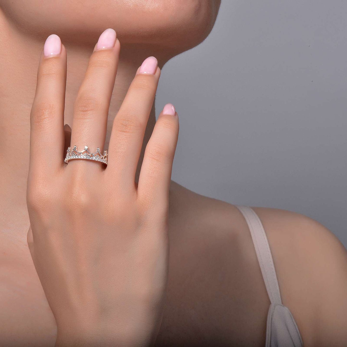 Crown Eternity Ring | LAFONN | Luby