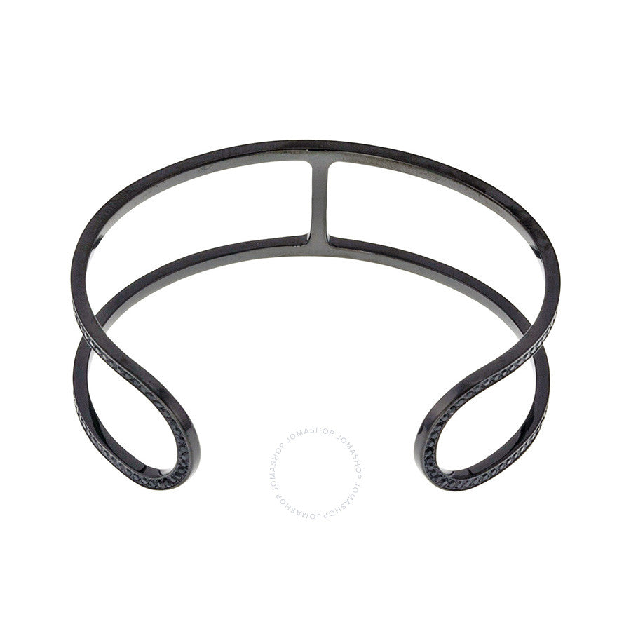 Black Plating Pave Cuff Bracelet | Michael Kors | Luby