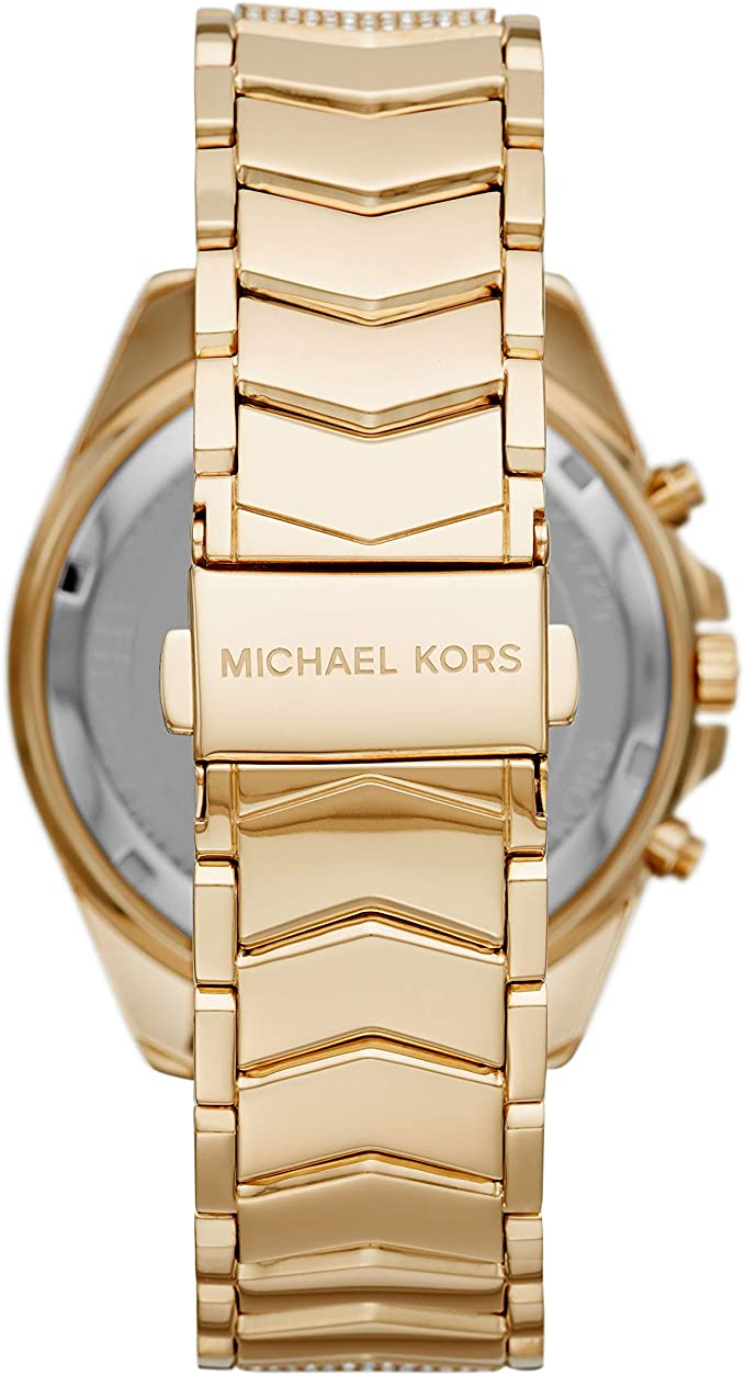 Whitney Chronograph Watch (Gold) | Michael Kors | Luby