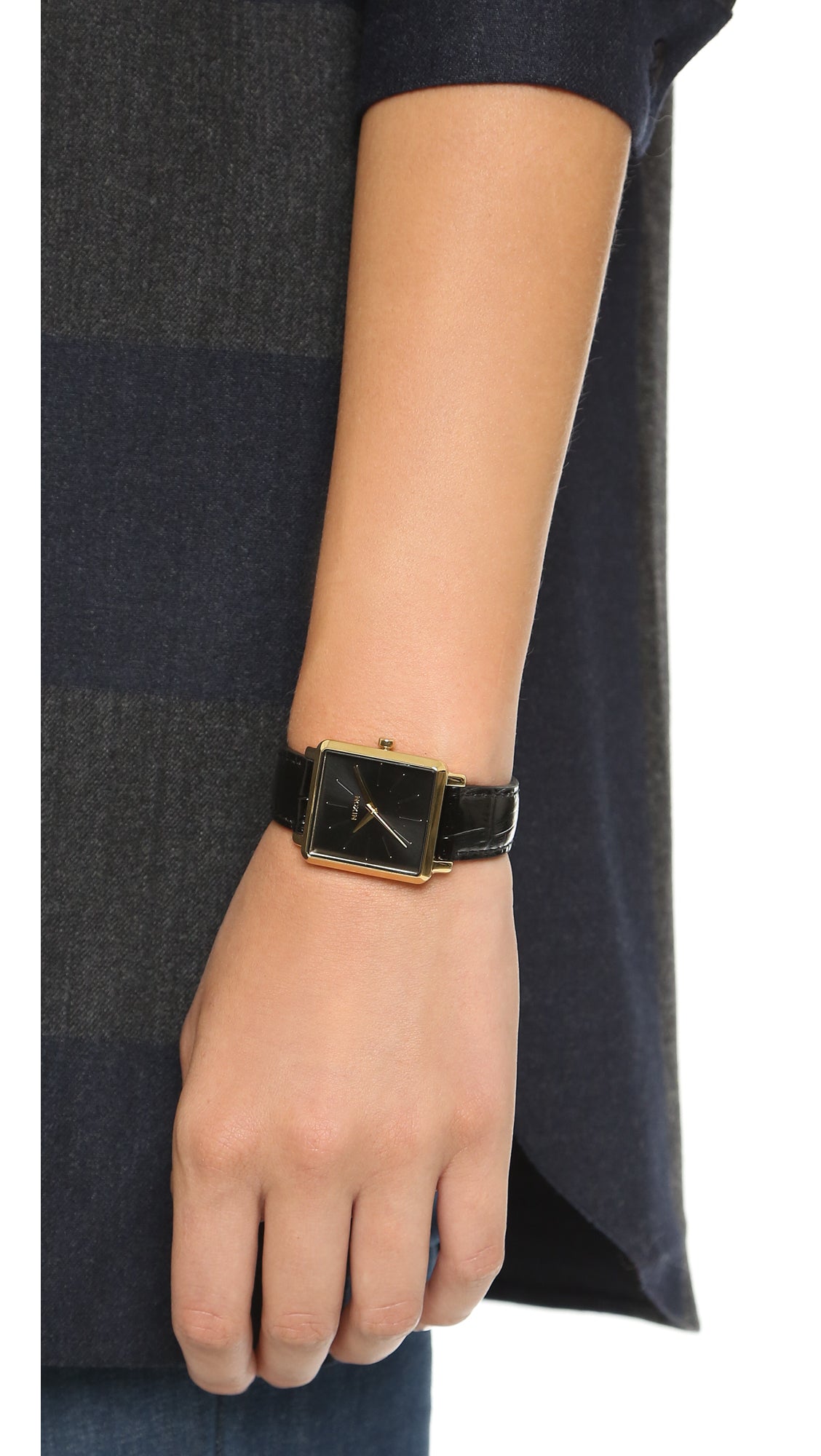 K SQUARED GOLD/BLACK GATOR | Nixon | Luby