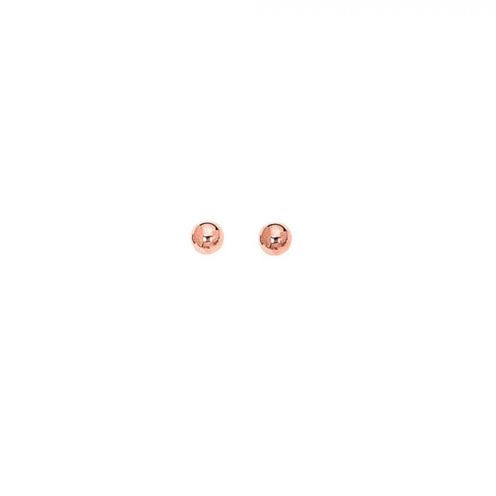 14K Gold 5mm Post Earring | Luby Gold Collection | Luby