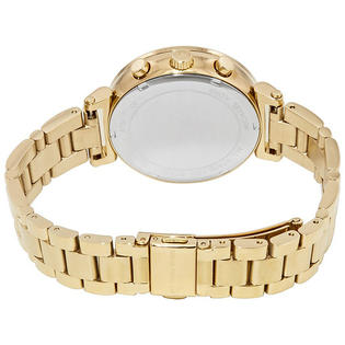 Sofie Chronograph Watch (Gold) | Michael Kors | Luby