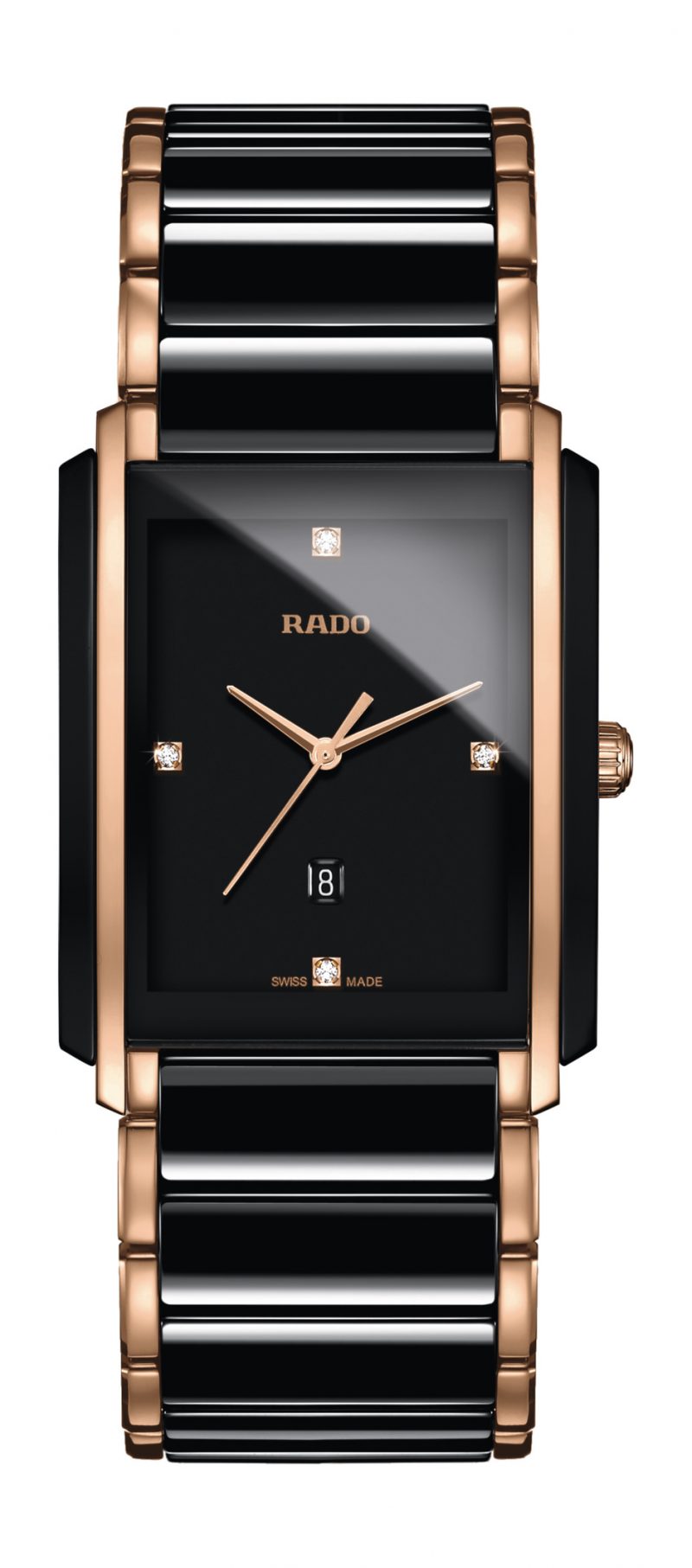 Integral Diamonds (Black/Rose-Gold) | Rado | Luby