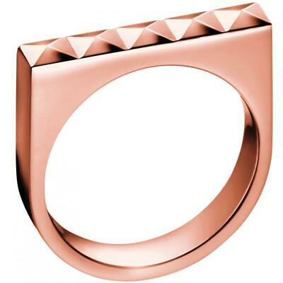 EDGE RING ROSE GOLD 07 | Calvin Klein | Luby