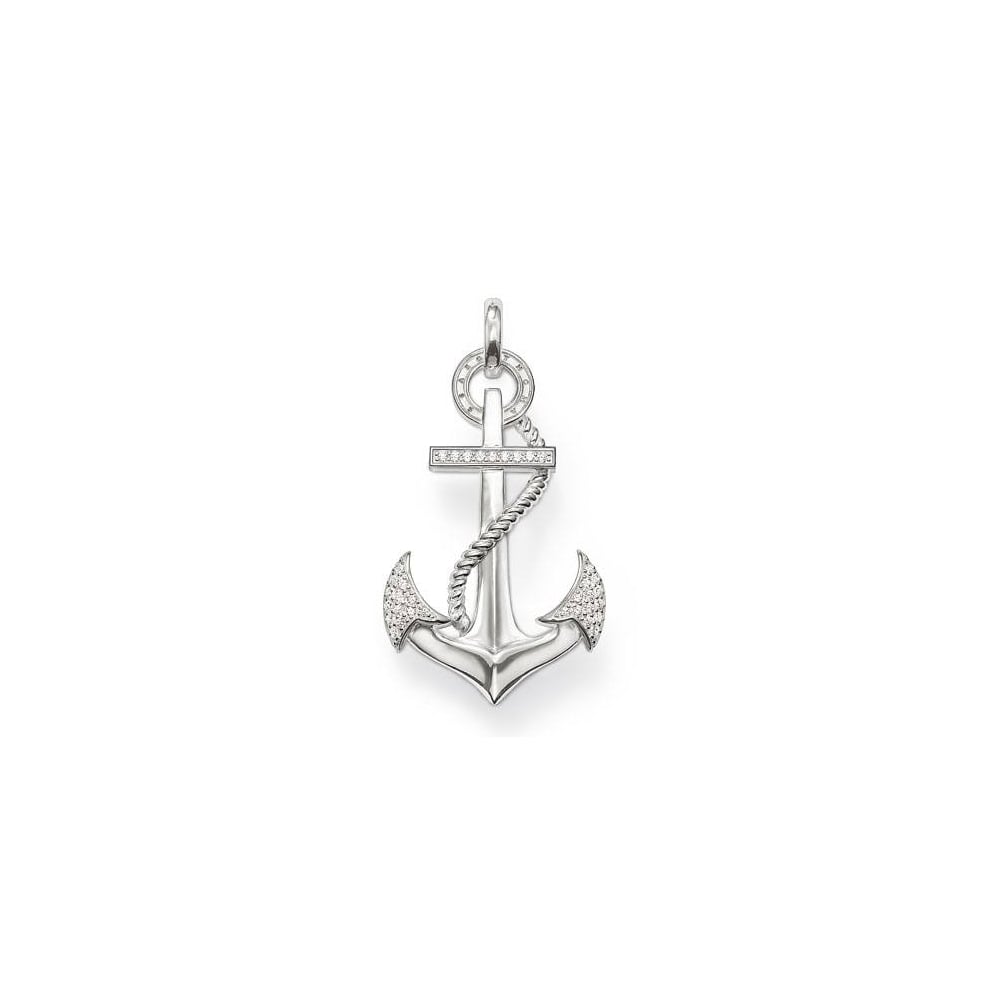 Timeless Expanse Anchor Charm (Silver) | Thomas Sabo | Luby