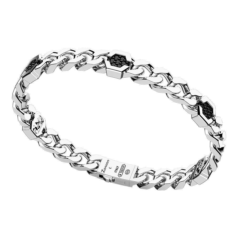 Zancan Silver Cub Chain Bracelet | Zancan | Luby