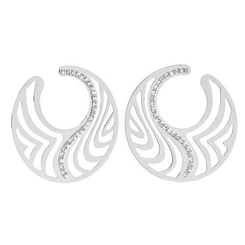 Kalahari Brass Circle Earrings | Stroili Oro | Luby