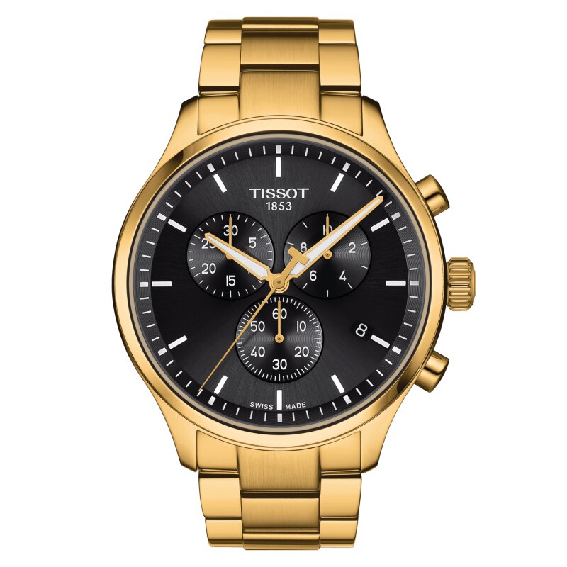 T-Sport Chono XL Classic (Gold/Black) | Tissot | Luby