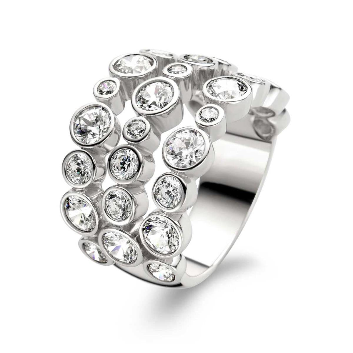 MULTIPLE ZIRCONIA RING | Ti Sento Milano | Luby