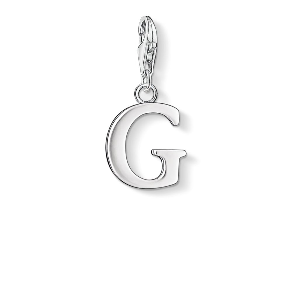 Letter G Charm (Silver) | Thomas Sabo | Luby