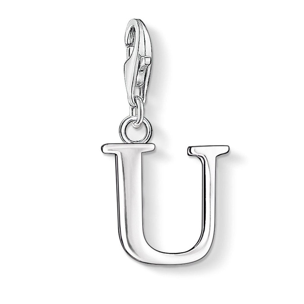 Letter U Charm (Silver) | Thomas Sabo | Luby