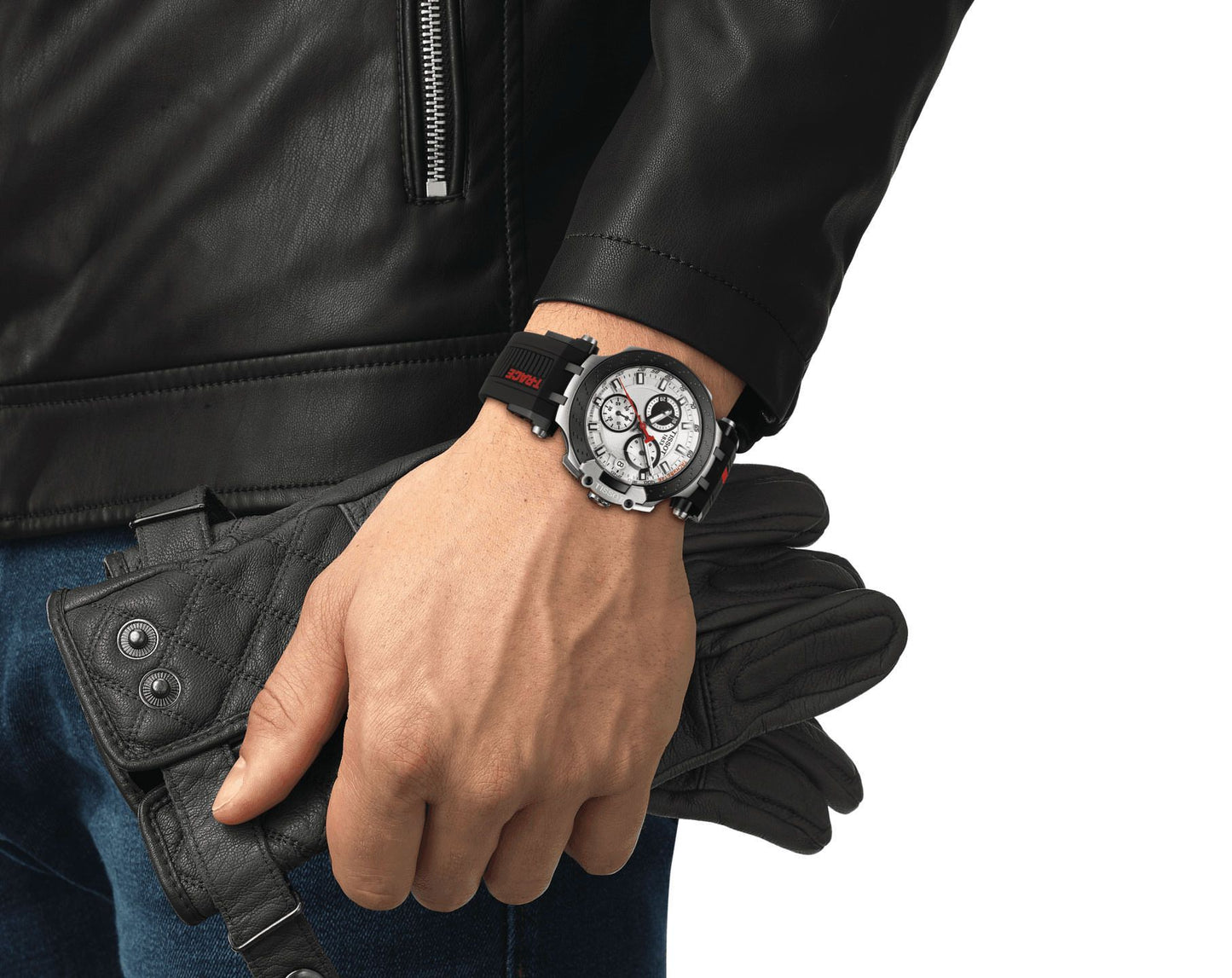 T-Race Chronograph (Black/White) | Tissot | Luby